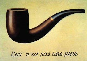 Obra del pintor René Magritte